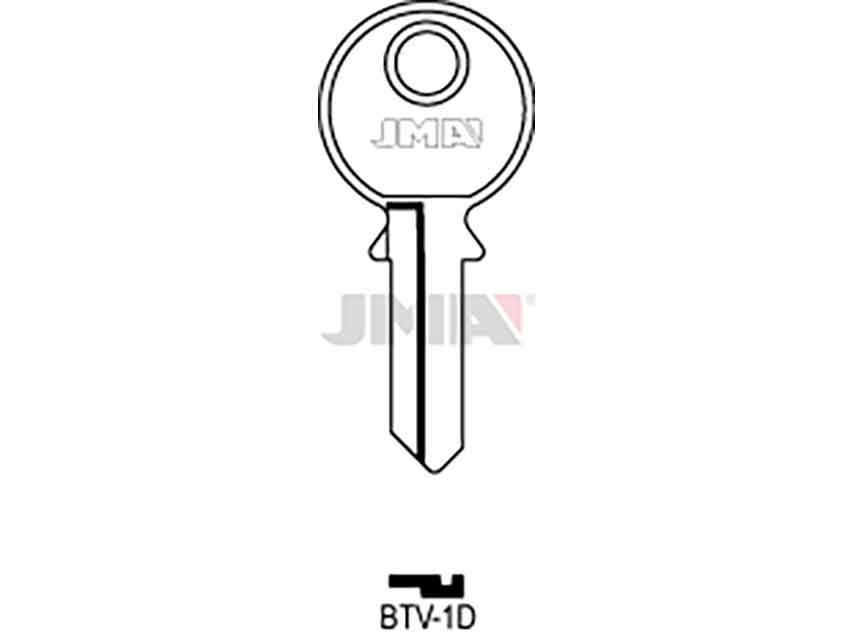 LLAVES ACERO-B BTV-1D