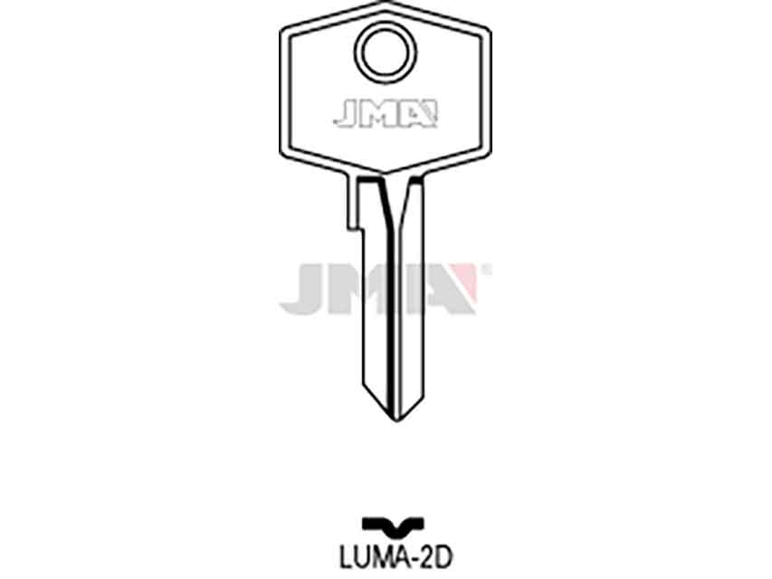 LLAVES ACERO-B LUMA-2D