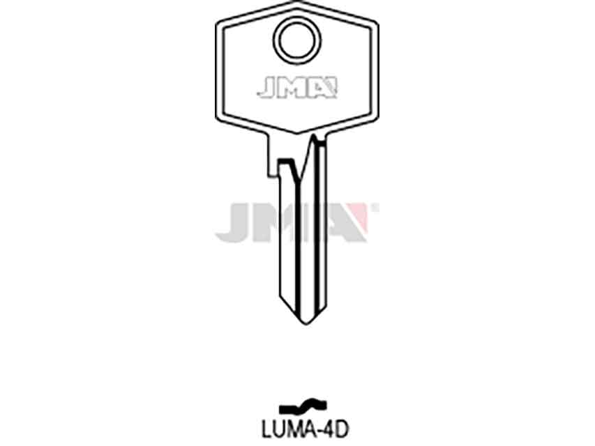 LLAVES ACERO-B LUMA-4D
