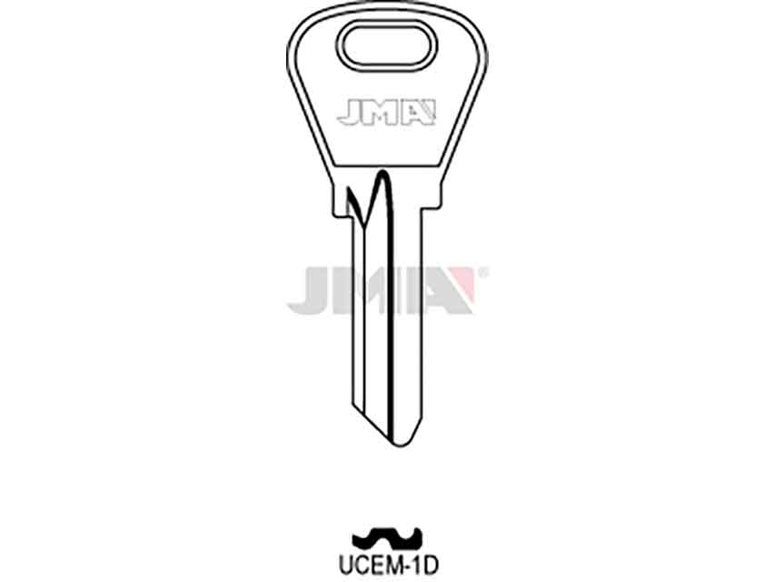 LLAVES ACERO-B UCEM-1D