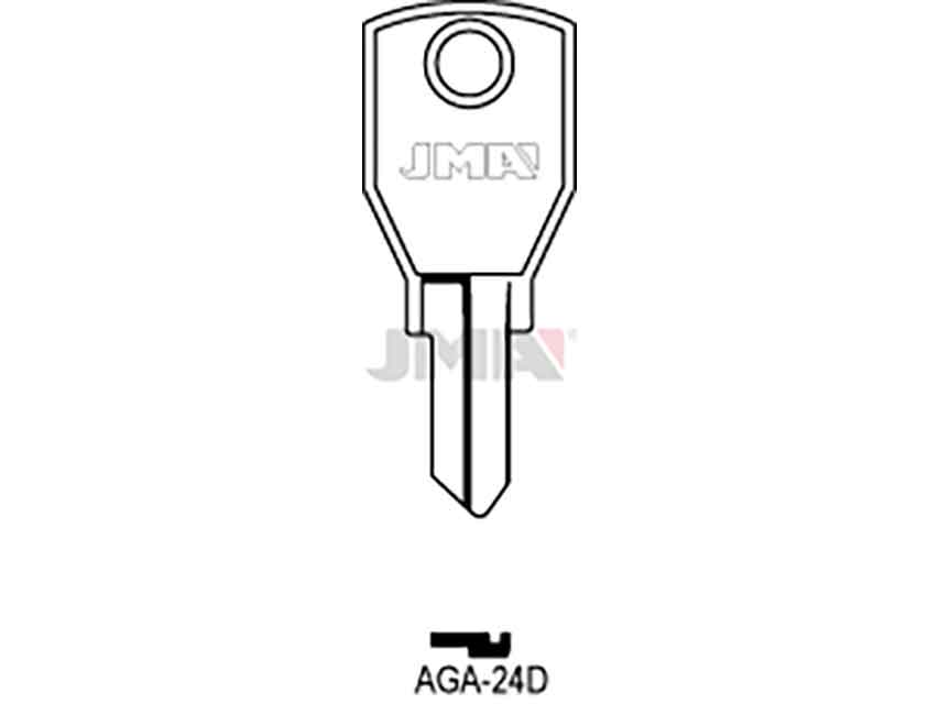 LLAVES ACERO-B AGA-24D