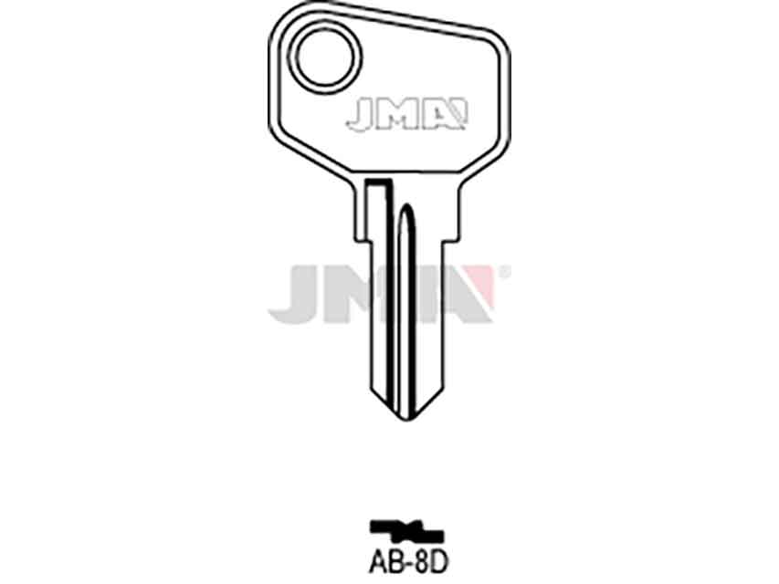 LLAVES ACERO-C AB-8D