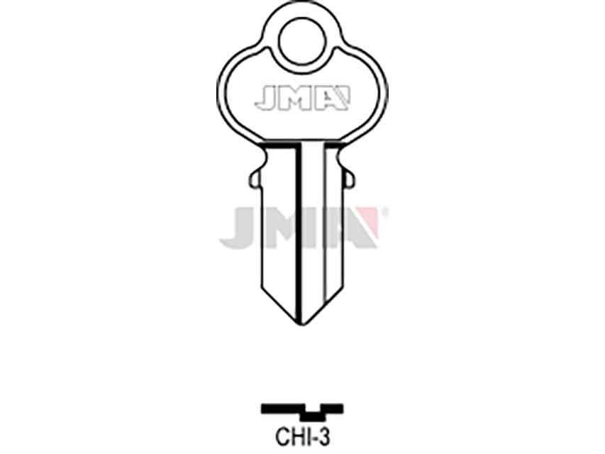 LLAVES ACERO-C CHI-3