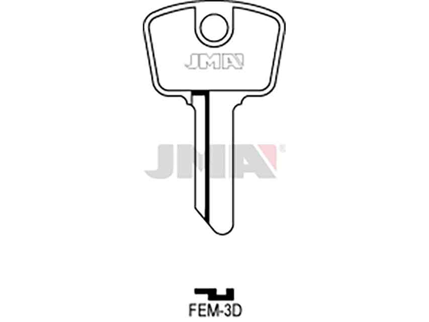 LLAVES ACERO-C FEM-3D