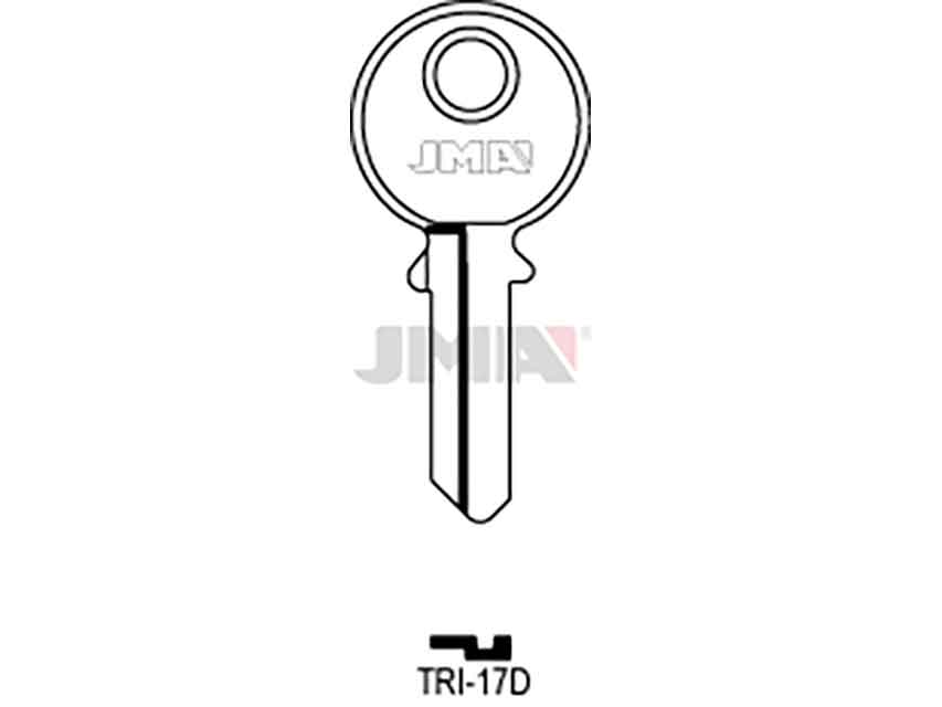 LLAVES ACERO-C TRI-17D