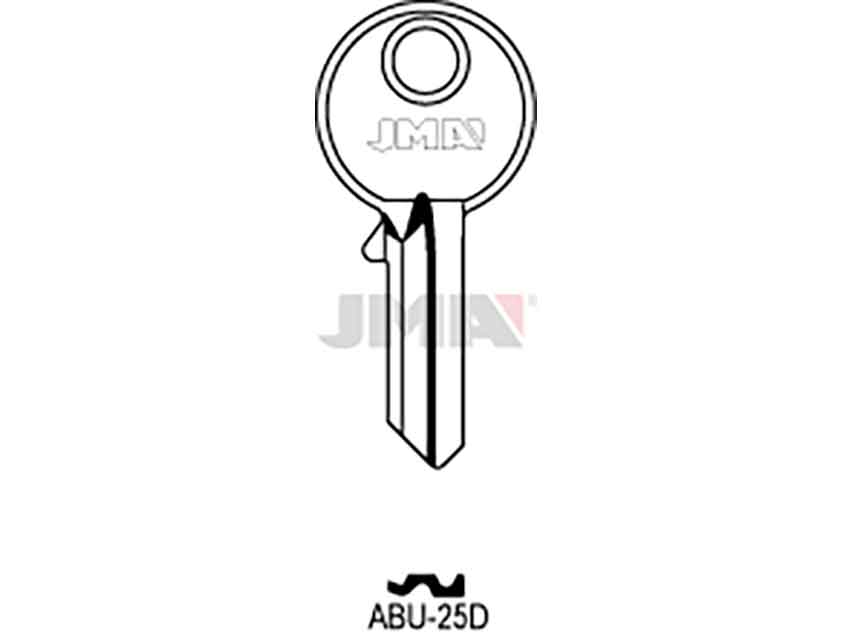 LLAVES ACERO-C ABU-25D