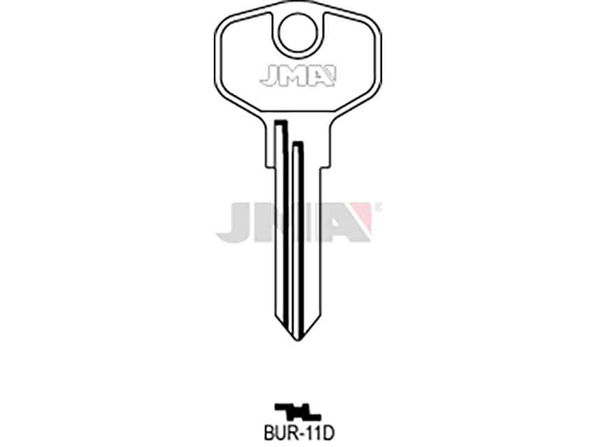 LLAVES ACERO-C BUR-11D