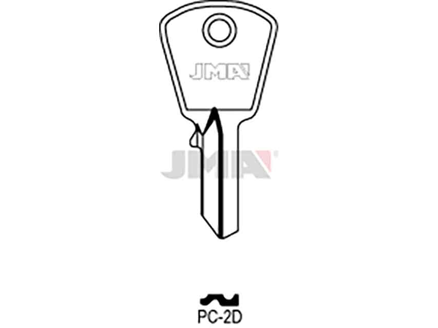 LLAVES LATON PC-2D