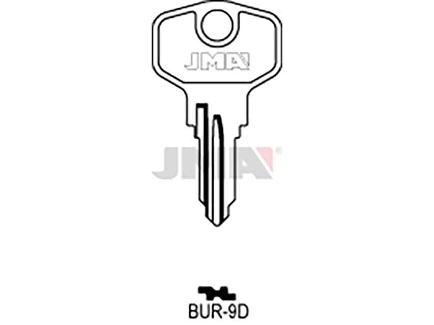 LLAVES ACERO-C BUR-9D