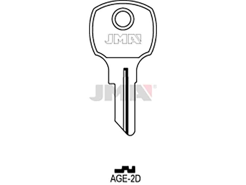 LLAVES ACERO-C AGE-2D