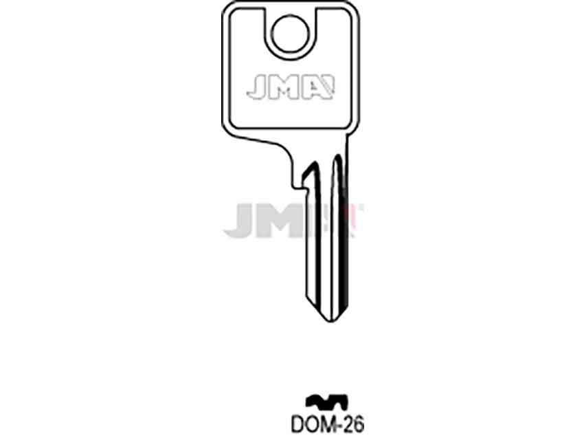 LLAVES ACERO-C DOM-26