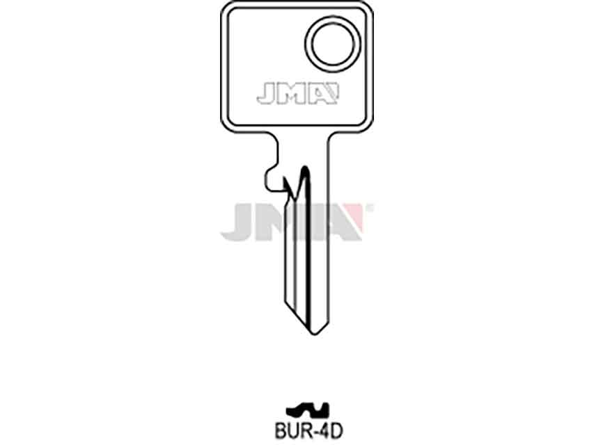 LLAVES ACERO-C BUR-4D