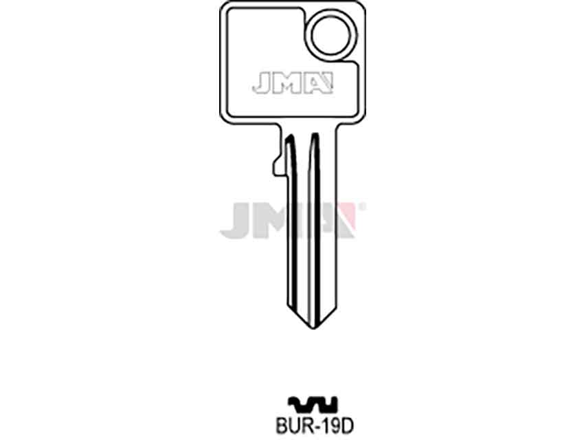 LLAVES ACERO-C BUR-19D