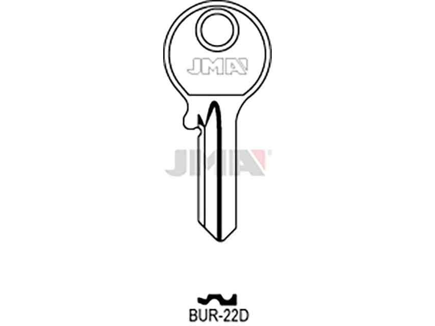 LLAVES ACERO-C BUR-22D