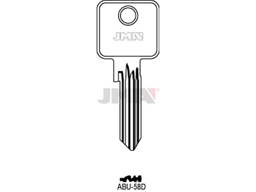 LLAVES ACERO ESPECIAL ABU-58D