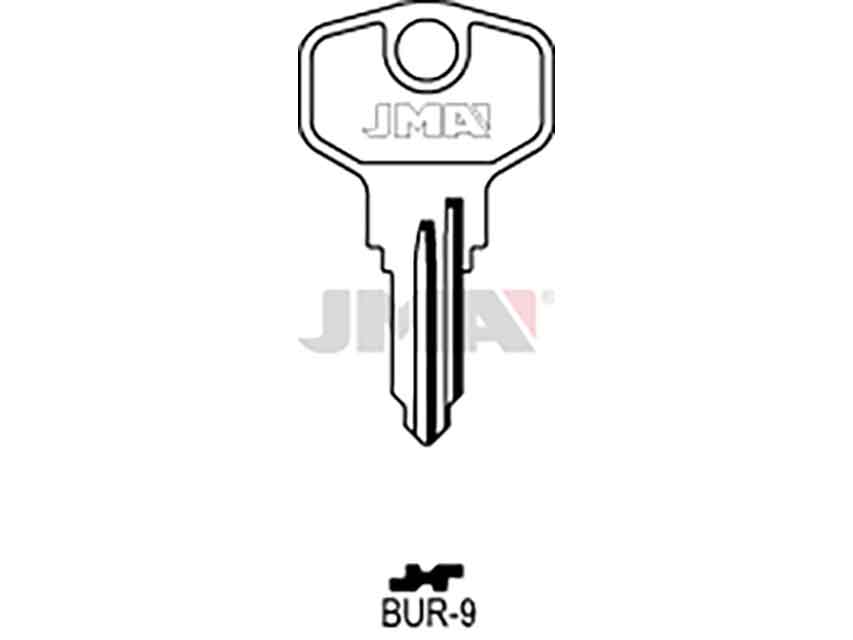 LLAVES ACERO-C BUR-9