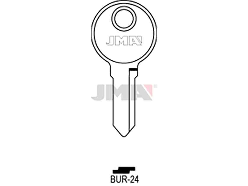 LLAVES ACERO-C BUR-24