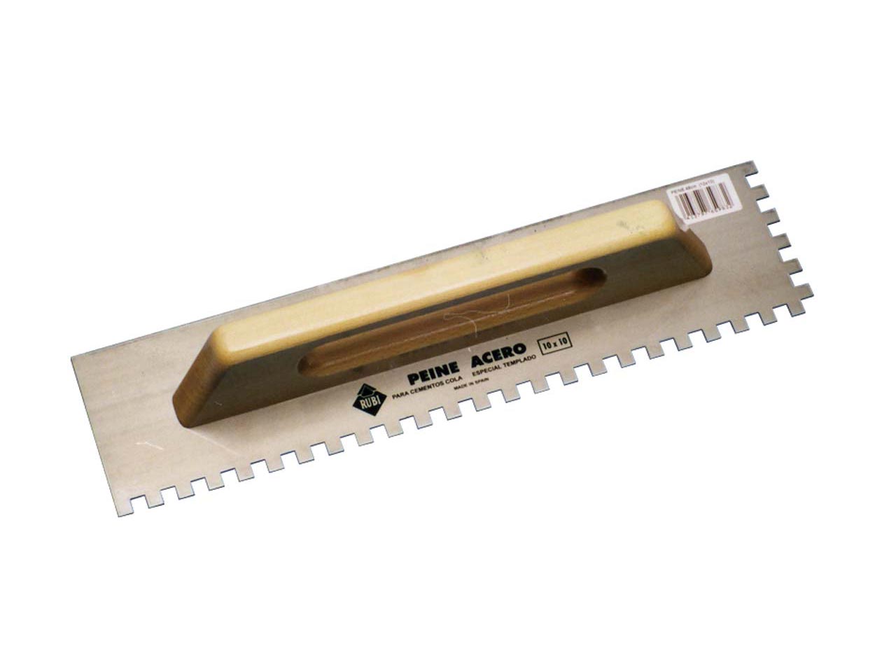 LLANA PEINE ACERO DENTADO 480x120mm
