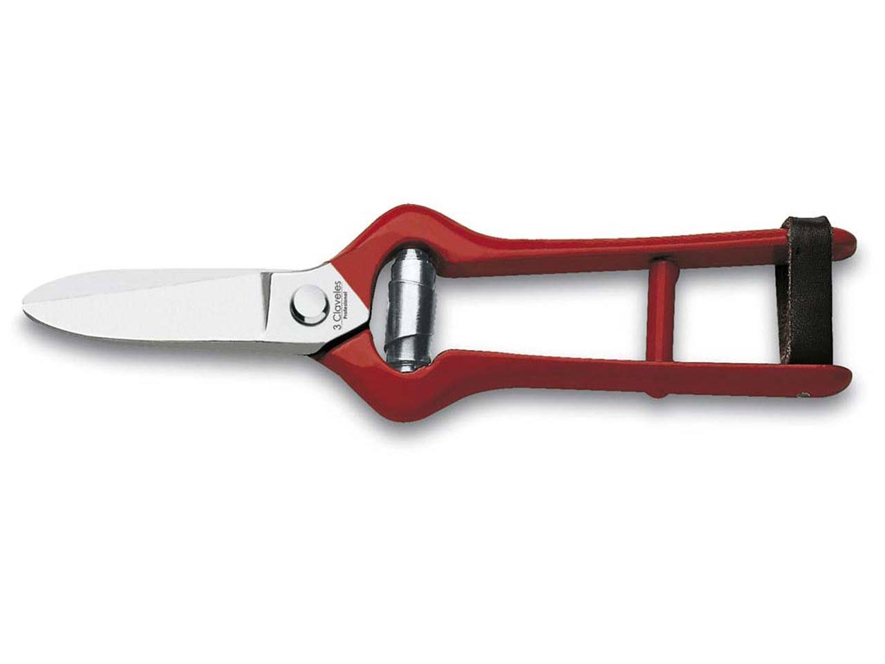 TIJERA VENDIMIA RECTA 3 CLAVELES