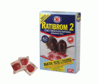 ﻿RATICIDA CEBO FRESCO RATIBROM 2 150 grs.