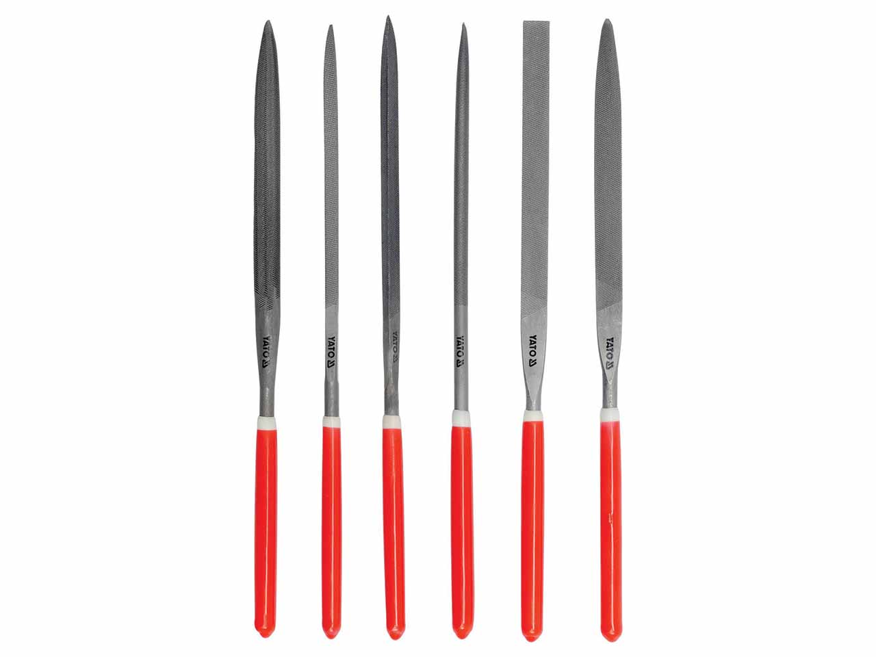 JUEGO 6 LIMAS AGUJA YATO 160mm