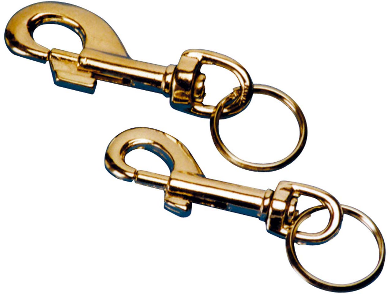 MOSQUETÓN LLAVERO METÁLICO CON ANILLA