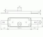CERRADURA MCM PUERTAS ENROLLABLES / BASCULANTES 1511B