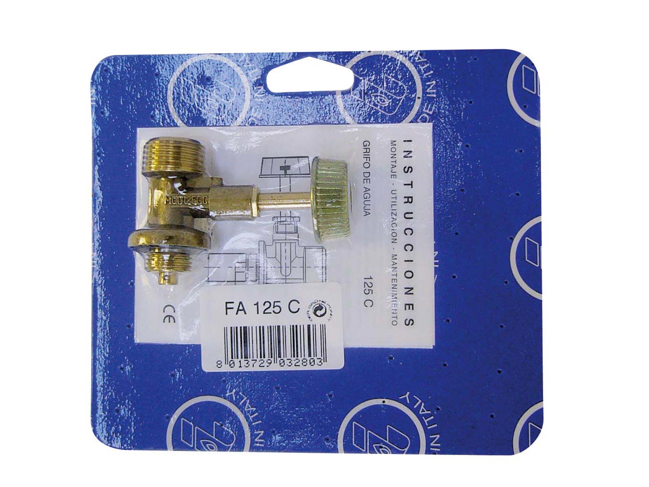 GRIFO BOTELLA AZUL CAMPING GAS 125-C