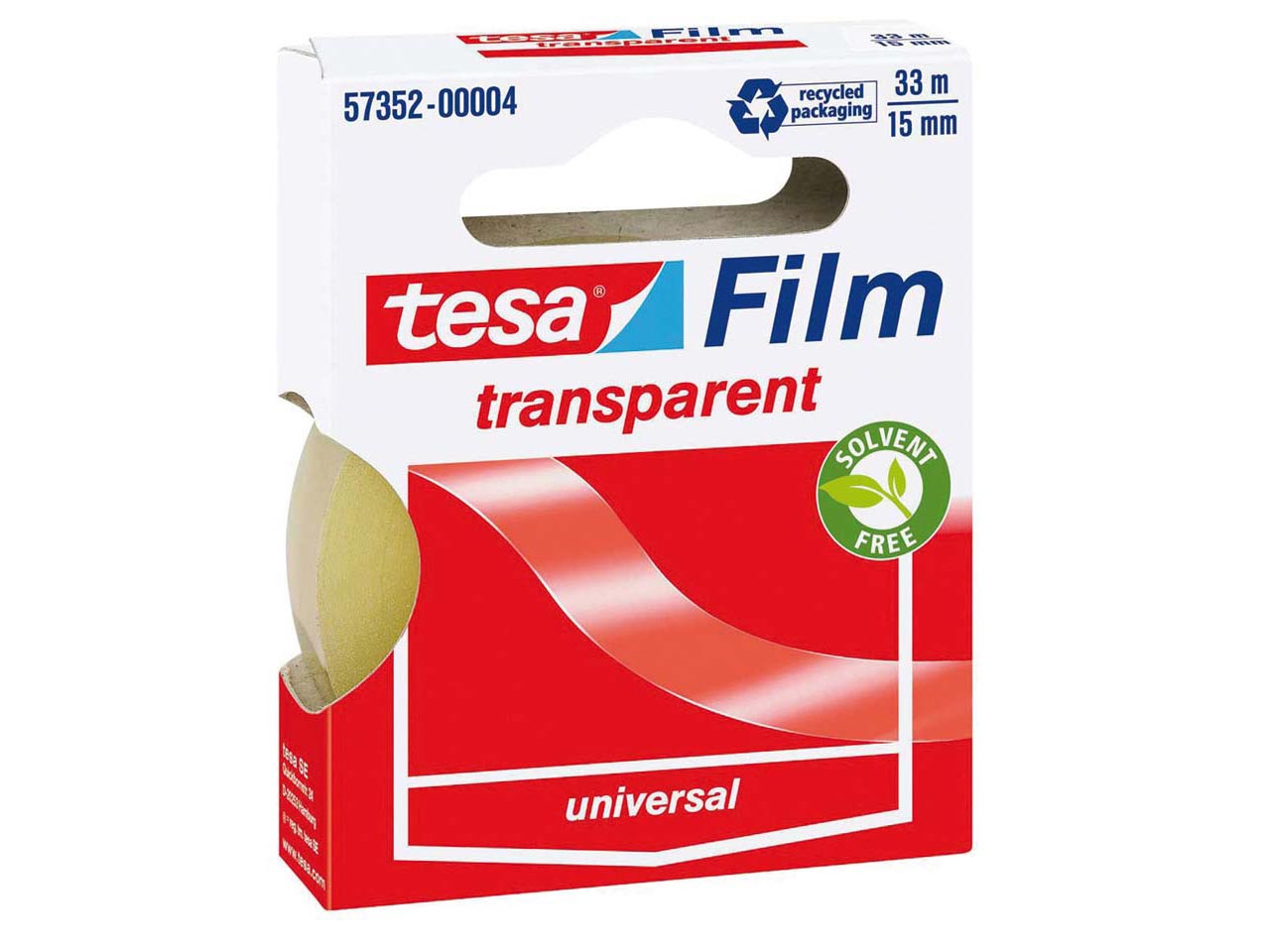 CINTA AUTOADHESIVA TRANSPARENTE 15mm