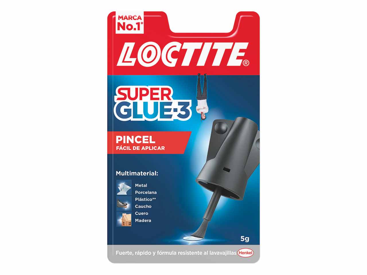 PEGAMENTO INSTANTAEO LOCTITE SUPER GLUE PINCEL 5gr