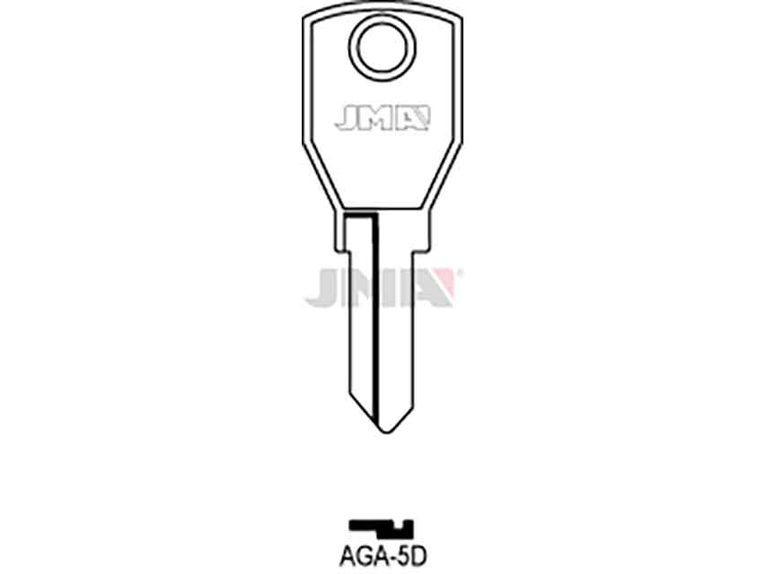 LLAVES ACERO-B AGA-5D