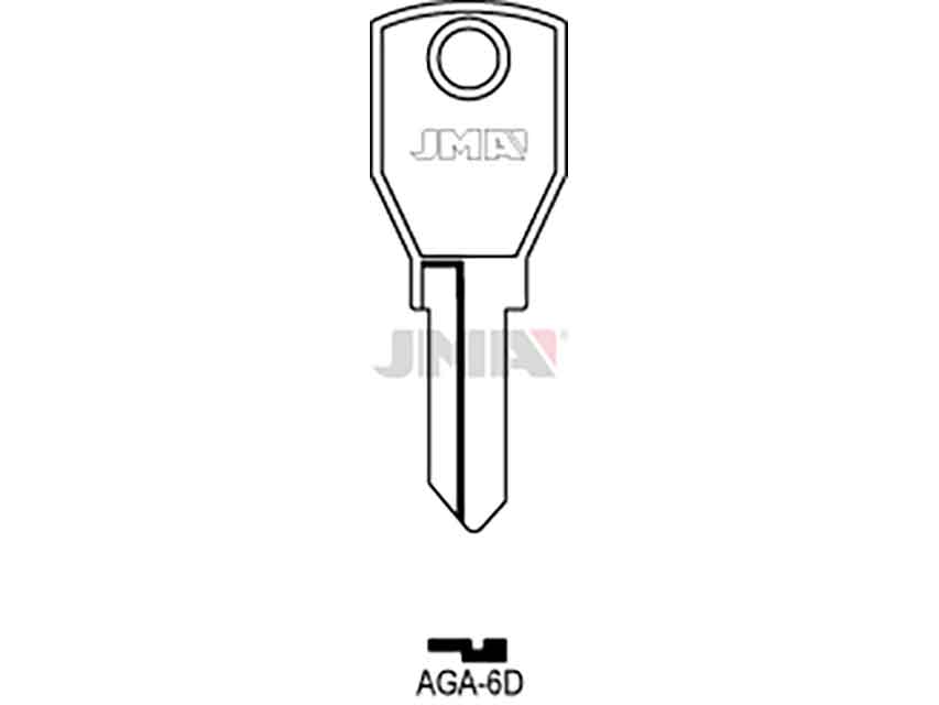 LLAVES ACERO-B AGA-6D