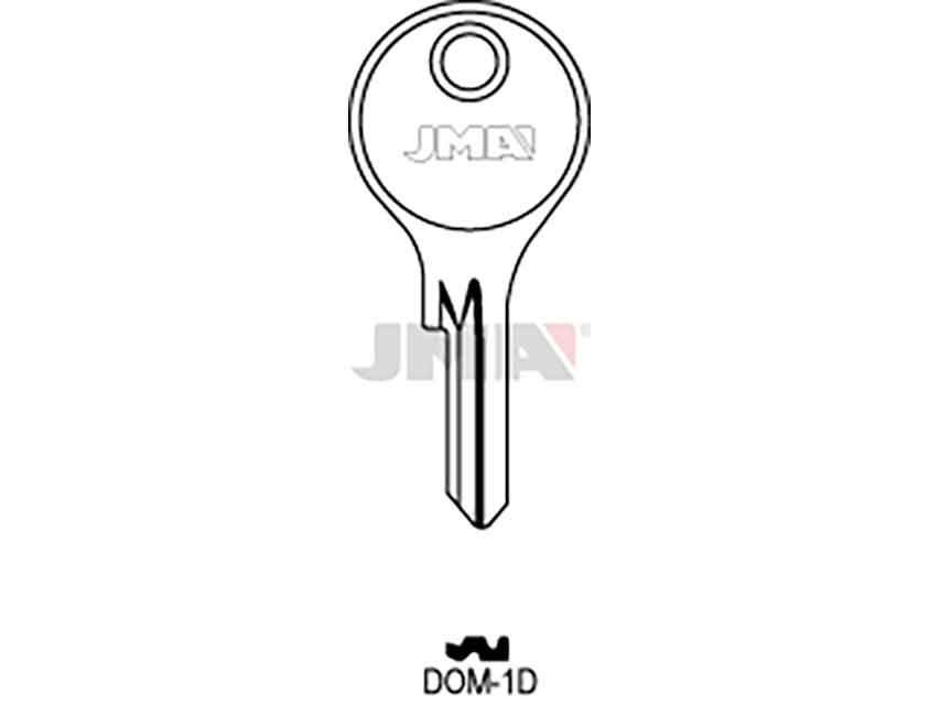 LLAVES ACERO-B DOM-1D