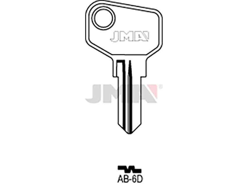 LLAVES ACERO-C AB-6D