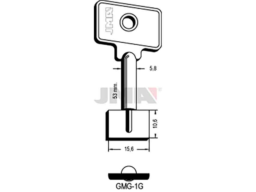 LLAVES GORJA GMG-1G   D/PALETON