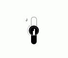 CERRADURA BUZON CROMADO JOMA VERTICAL