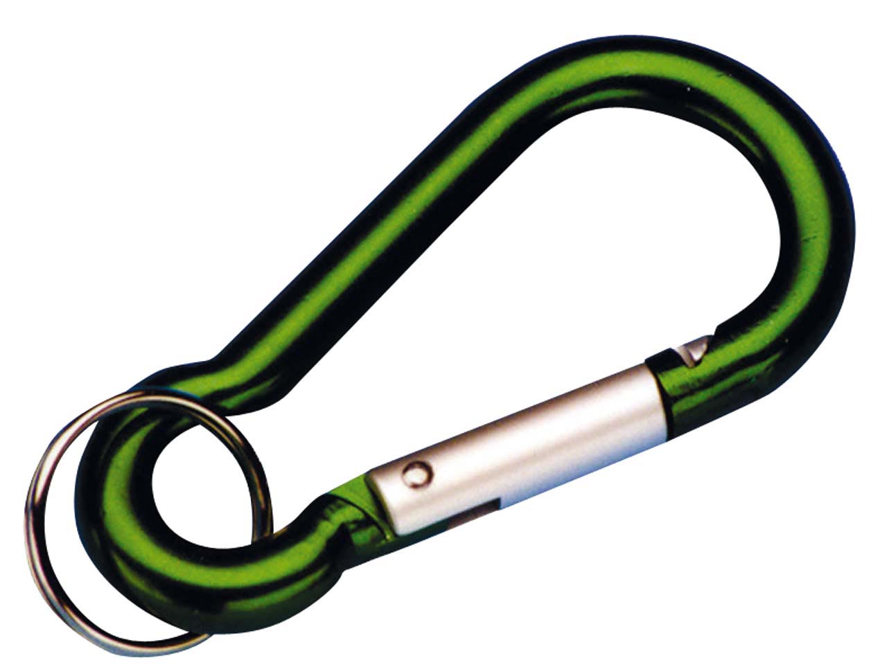 MOSQUETÓN ALUMINIO CON ANILLA SURTIDOS