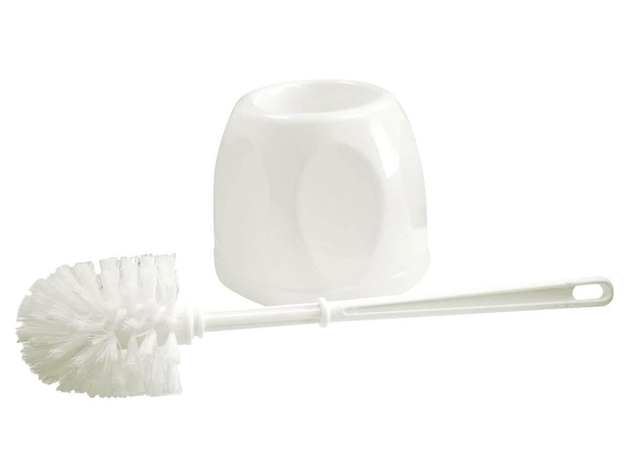 ESCOBILLA SANITARIA REDONDA CON SOPORTE