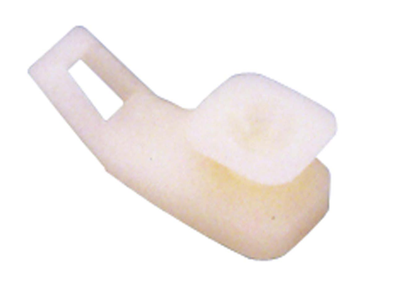 CORCHETE CORTINA GUIA RIEL NYLON 500Uds