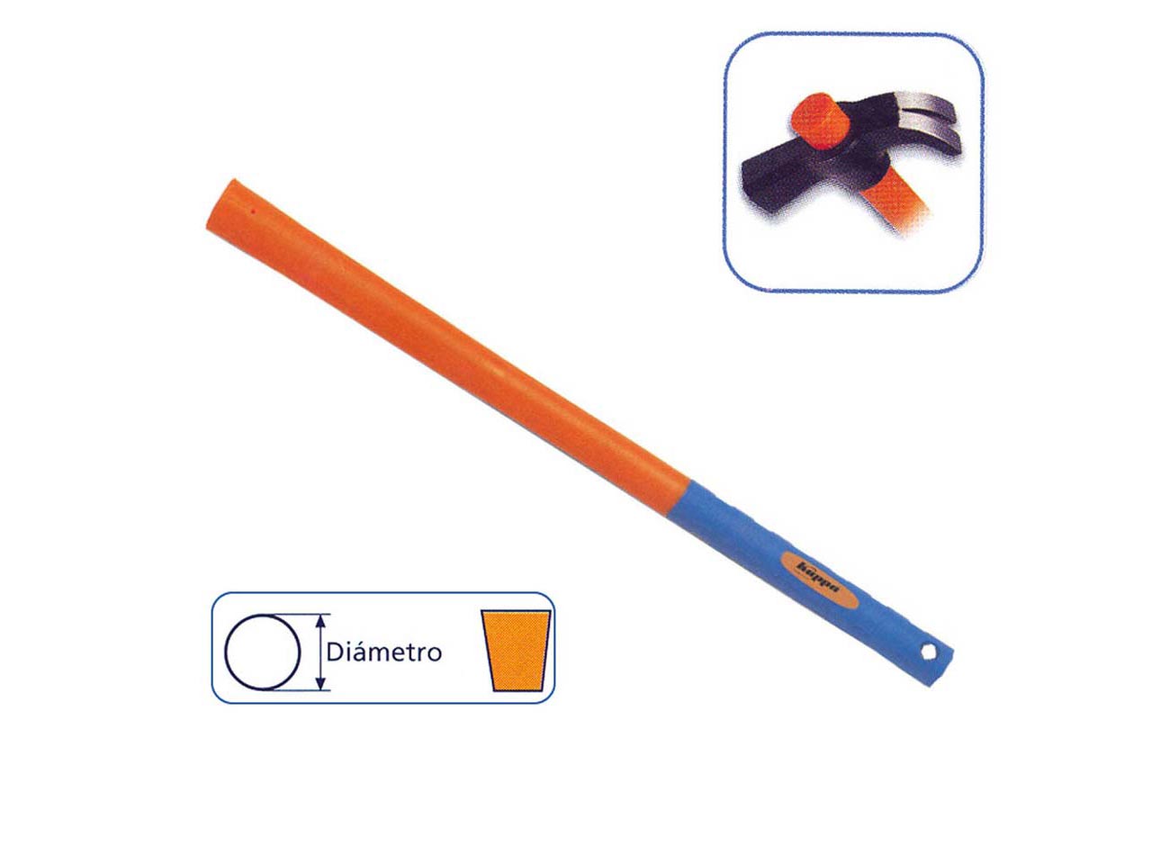 MANGO FIBRA MARTILLO CARPINTERO