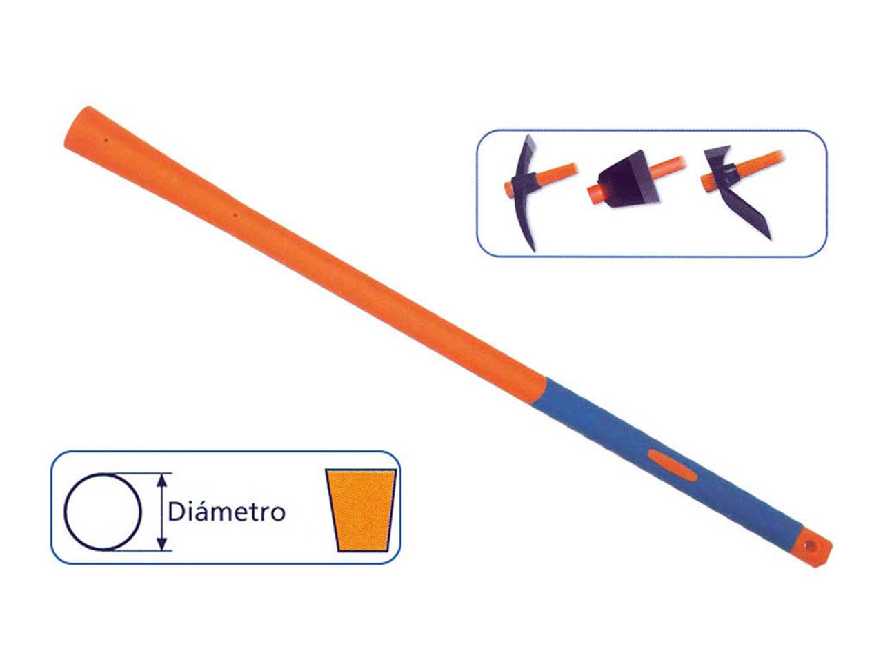 MANGO FIBRA PICACHÓN REDONDO