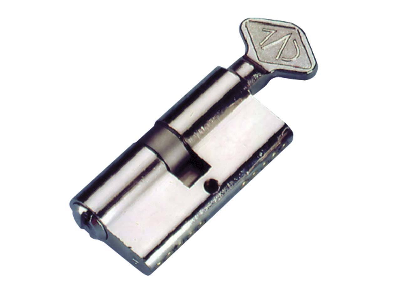 CILINDRO SEGURIDAD CVL NIQUEL CON POMO SERIE 6990 R 13,2mm