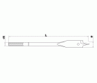 BROCA MADERA TIVOLY PLANA 12mm