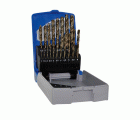 ESTUCHE 19 BROCAS TIVOLY METAL COBALTO DIN-338 HSS