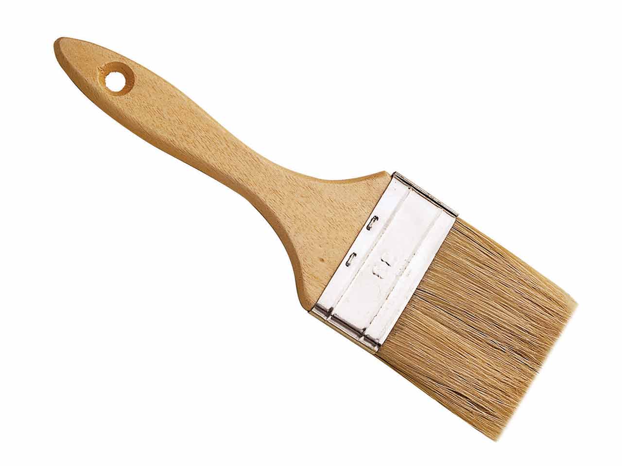 BROCHA PLANA DOBLE CERDA NATURAL 30% - FIBRA 70%