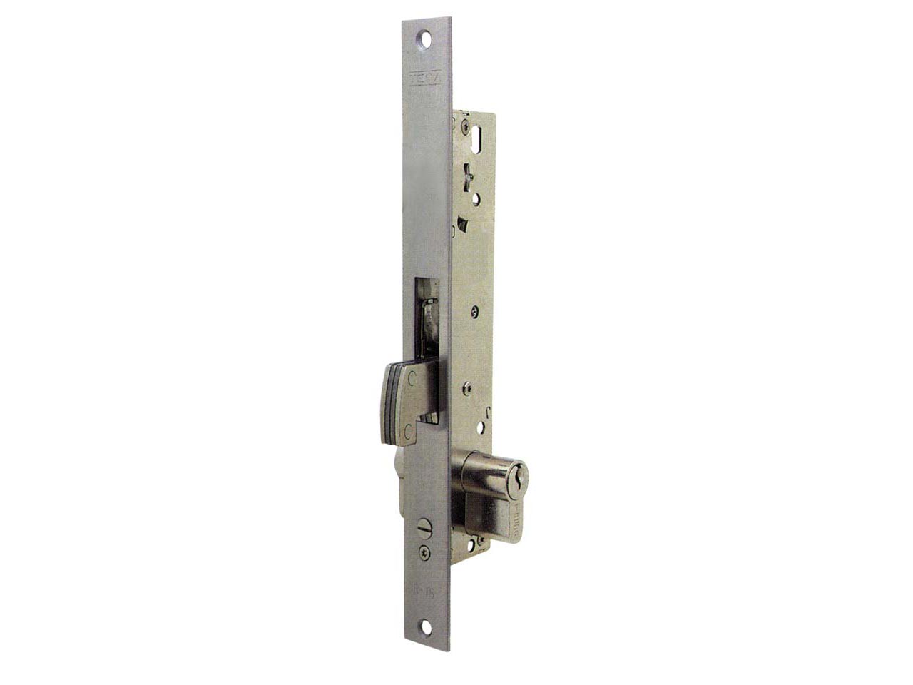 CERRADURA EMBUTIR SEGURIDAD METAL 2241 NIQUELADO