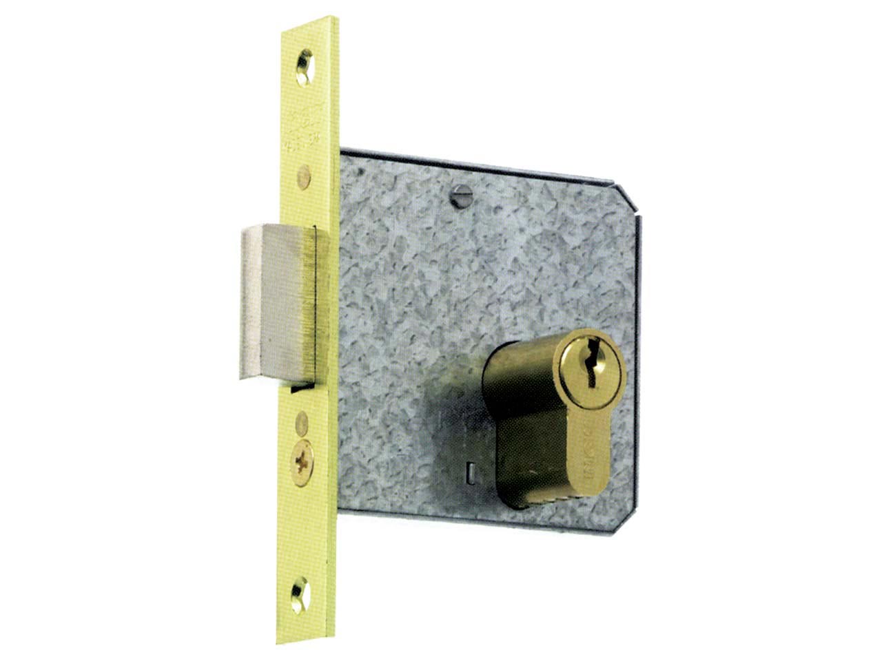 CERRADURA EMBUTIR MADERA CON CILINDRO MCM 1512