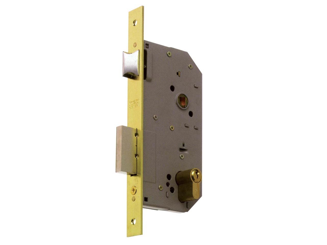 CERRADURA EMBUTIR MADERA CON CILINDRO MCM 1601
