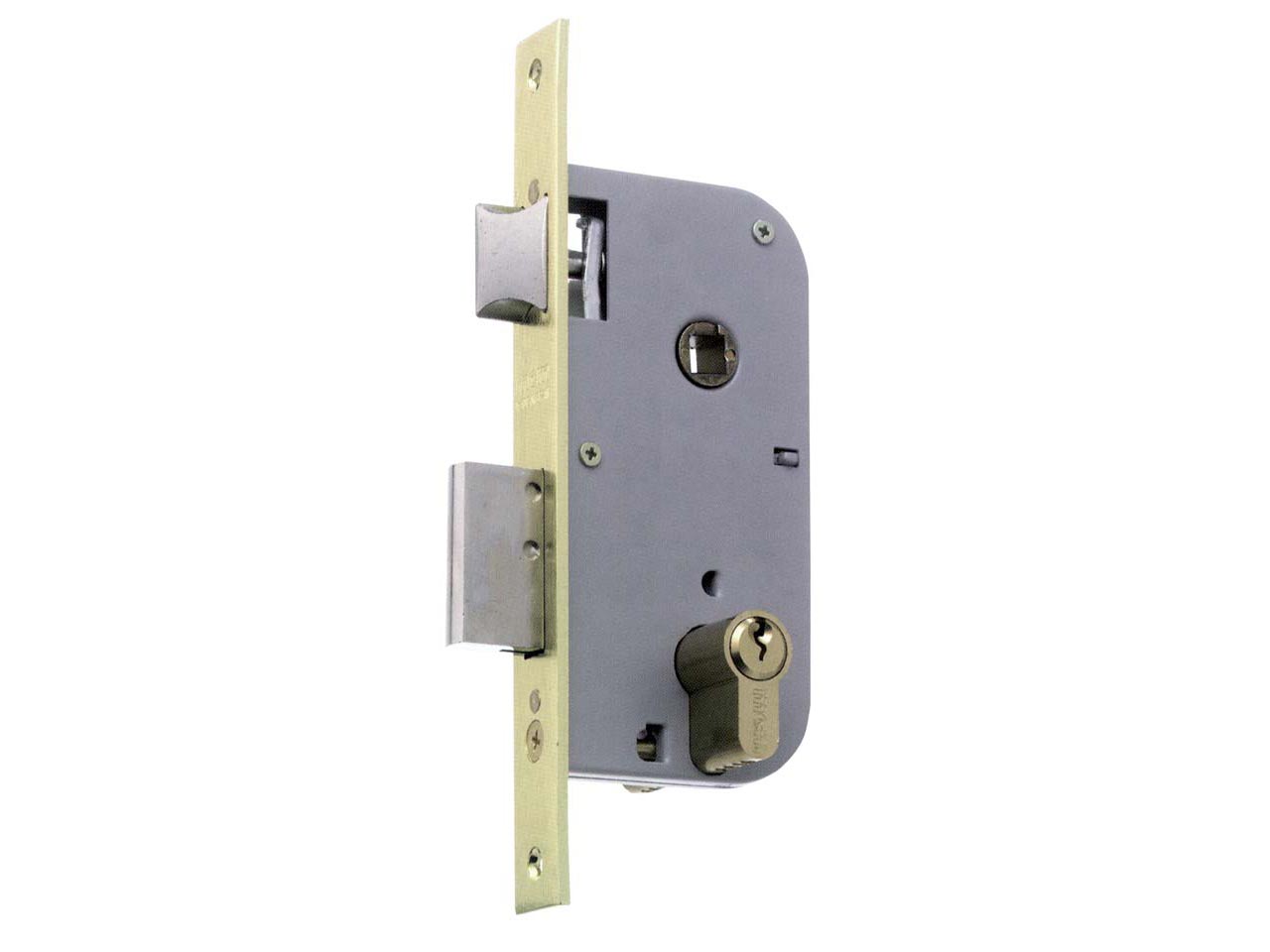 CERRADURA EMBUTIR MADERA CON CILINDRO MCM 1301