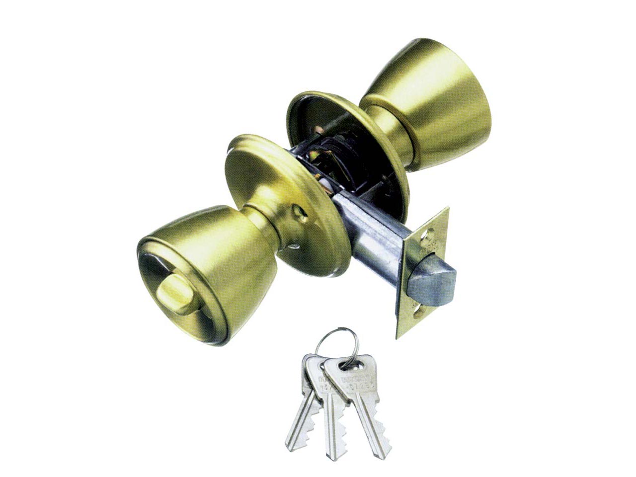 CERRADURA EMBUTIR MCM CON POMO Y POMO CODENA  509